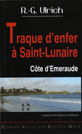 couverture du roman 'Traque d'enfer à Saint-Lunaire'