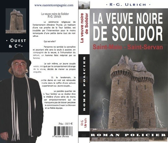 couverture du roman La Veuve Noire de Solidor